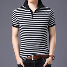 Load image into Gallery viewer, Brand Casual Polo Shirts Short Sleeve Men Summer Cotton Breathable   ASIAN
