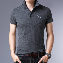 Load image into Gallery viewer, Brand Casual Polo Shirts Short Sleeve Men Summer Cotton Breathable   ASIAN
