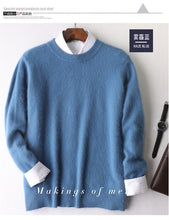 Load image into Gallery viewer, Super Warm 100% Mink Cashmere Sweater Men 2020
